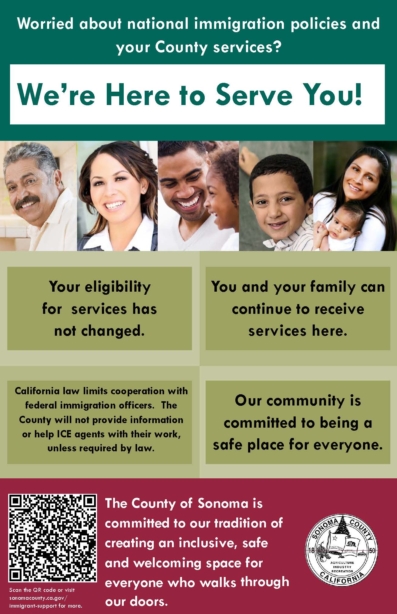 mmigrant Support Policy Flyer