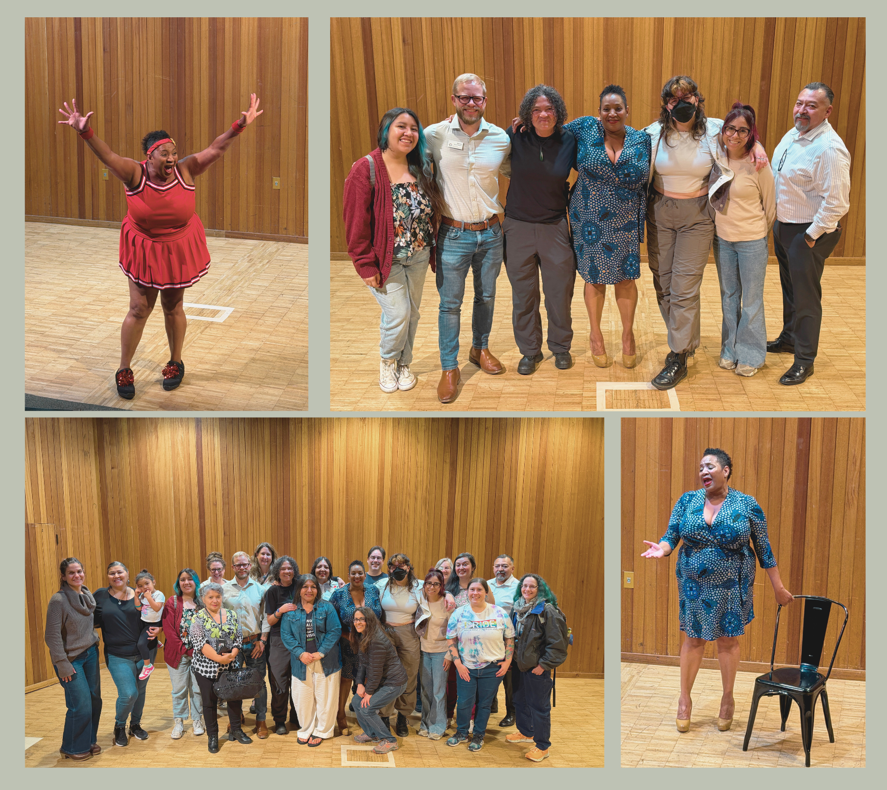 Collage of picture from April 28, 2026 Commission on Human Rights Meeting