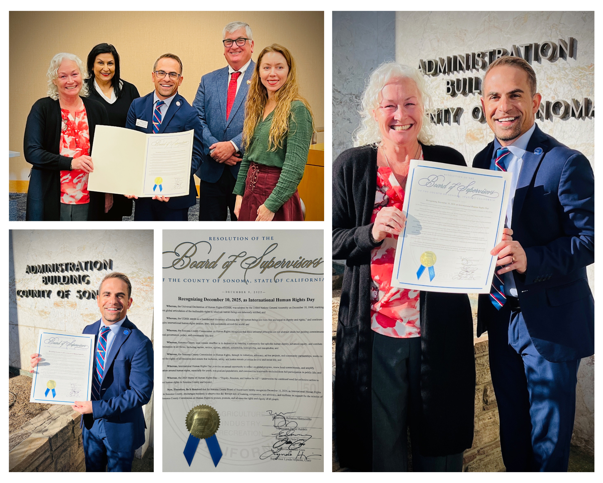 BOS meeting with Commissioner Sohn and Vice Chair Warwick 