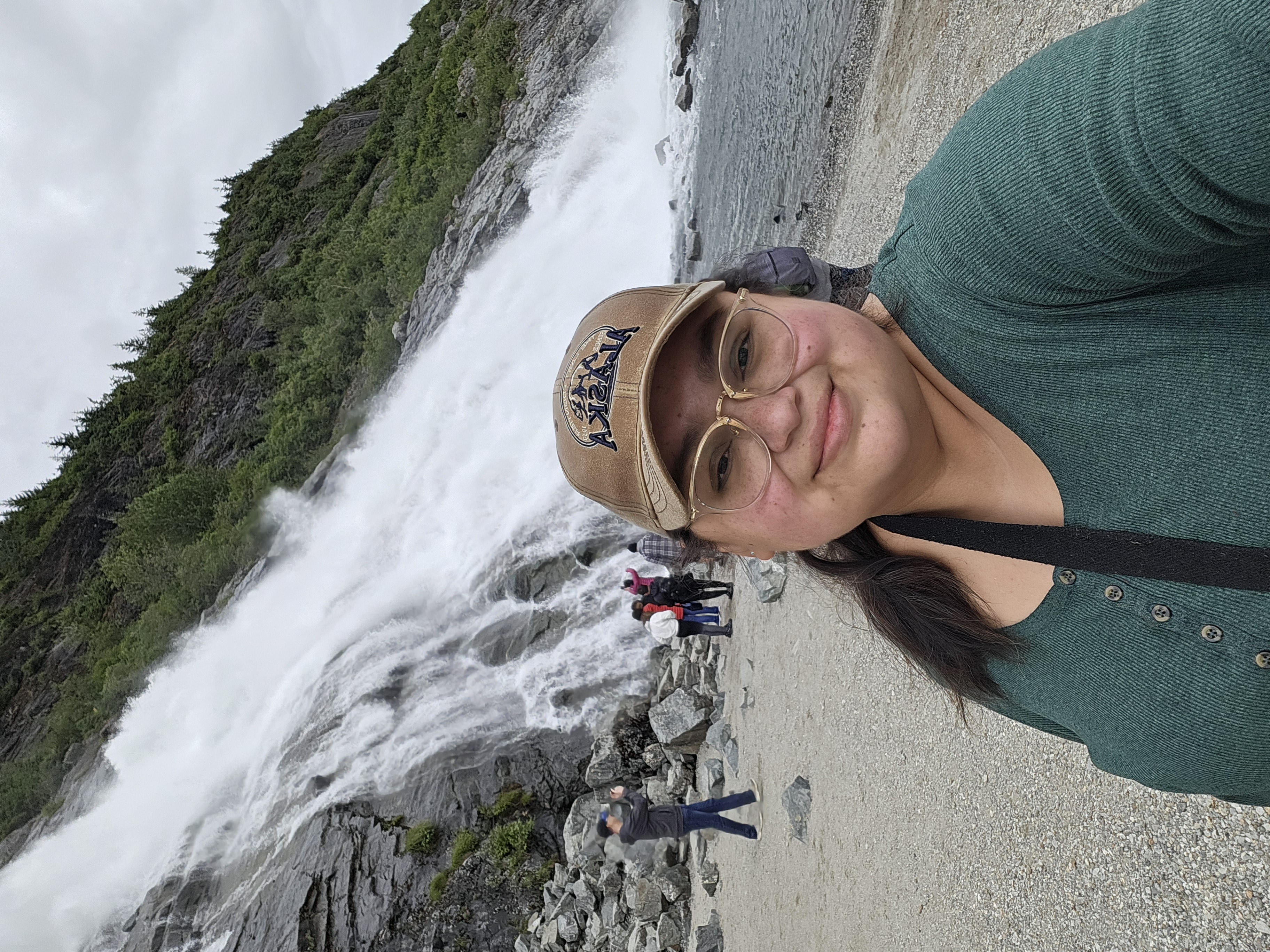 Idalia Topete outdoor selfie 