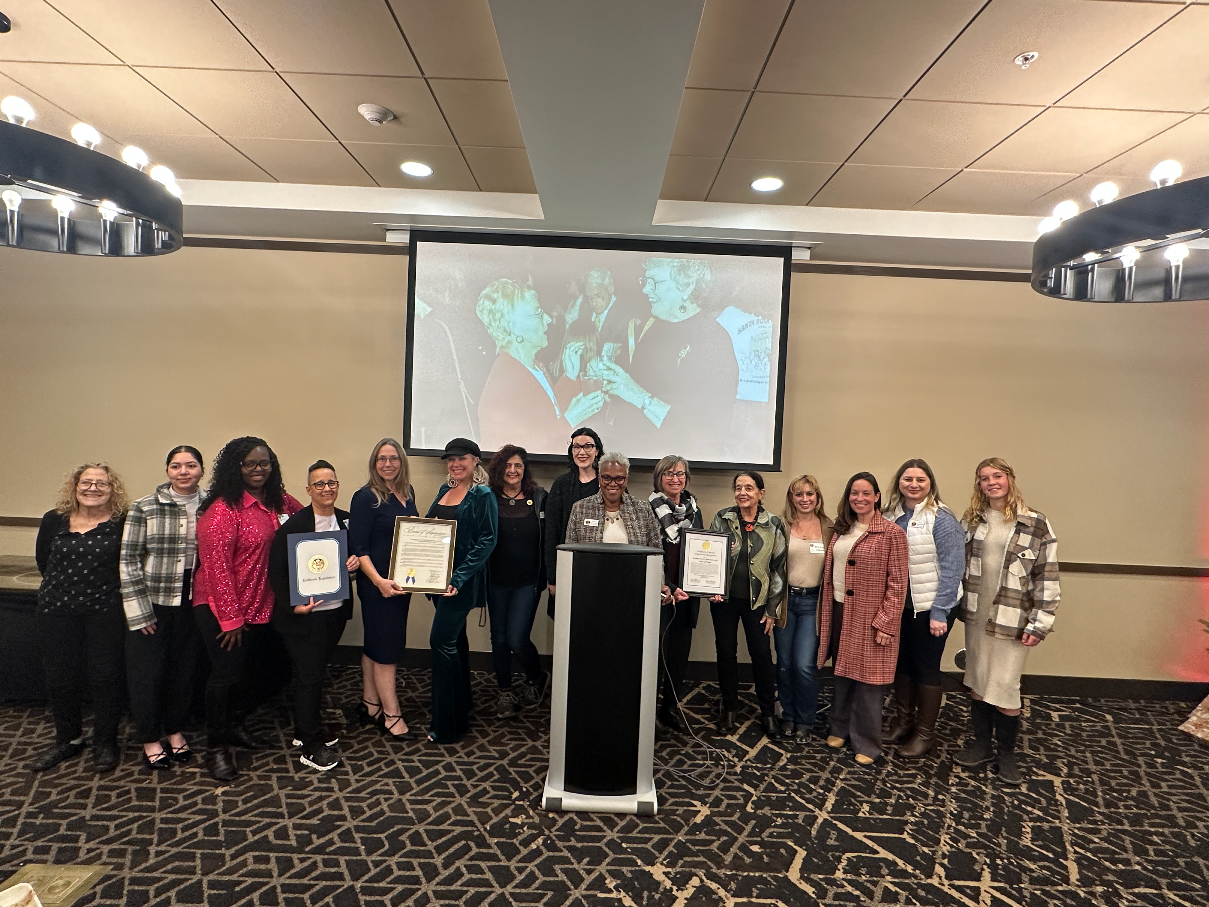 Past and present Commissioners