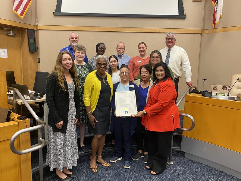 the Commission accepting a resolution from the Board of Supervisors