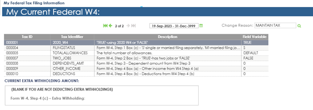 Current Elections (Top Section)