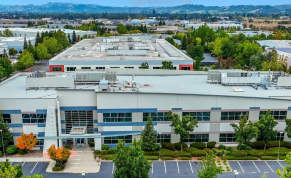 3880 Brickway Building Aerial View