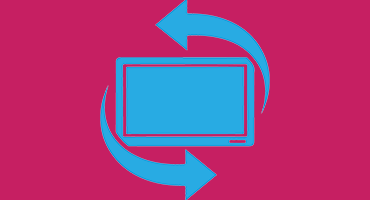 Arrows surrounding a file