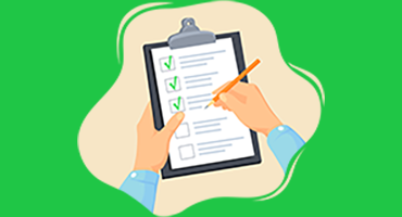 Holding clipboard while filling out form