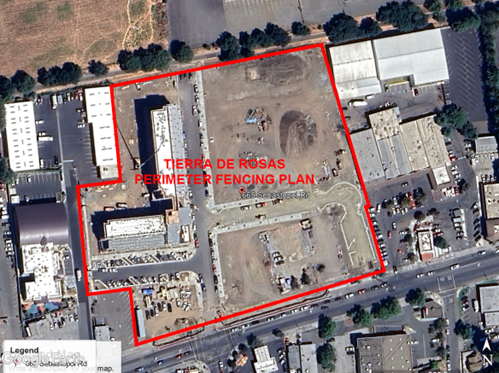 Tierra de Rosas - Perimeter Fencing Diagram