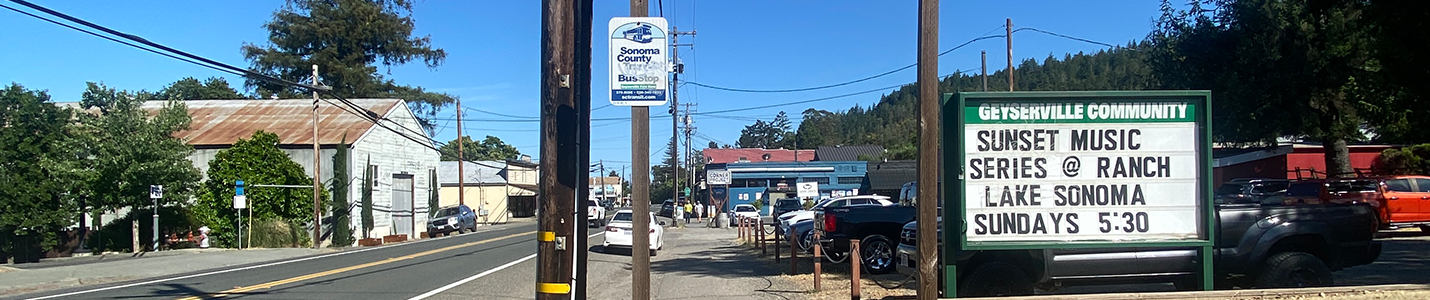 An image of Geyserville Avenue