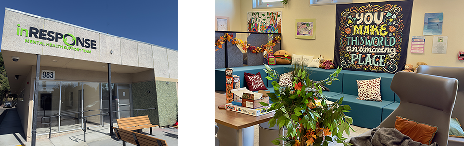 InResponse building and "You make this world an amazing place" sign in meeting space 