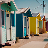 Homeless shelter houses